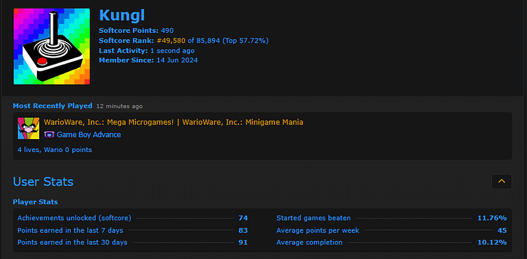 RetroAchievements - Trophäen für Retrogames - Pixel-Pott